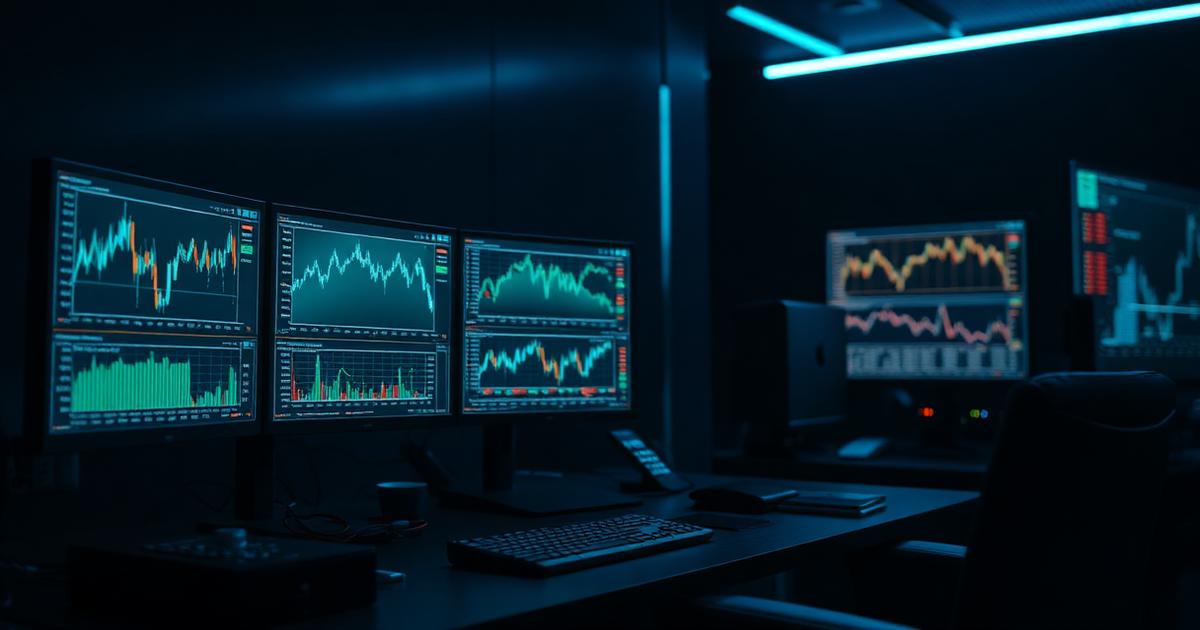 LW Management platform review — analyst desk with market charts